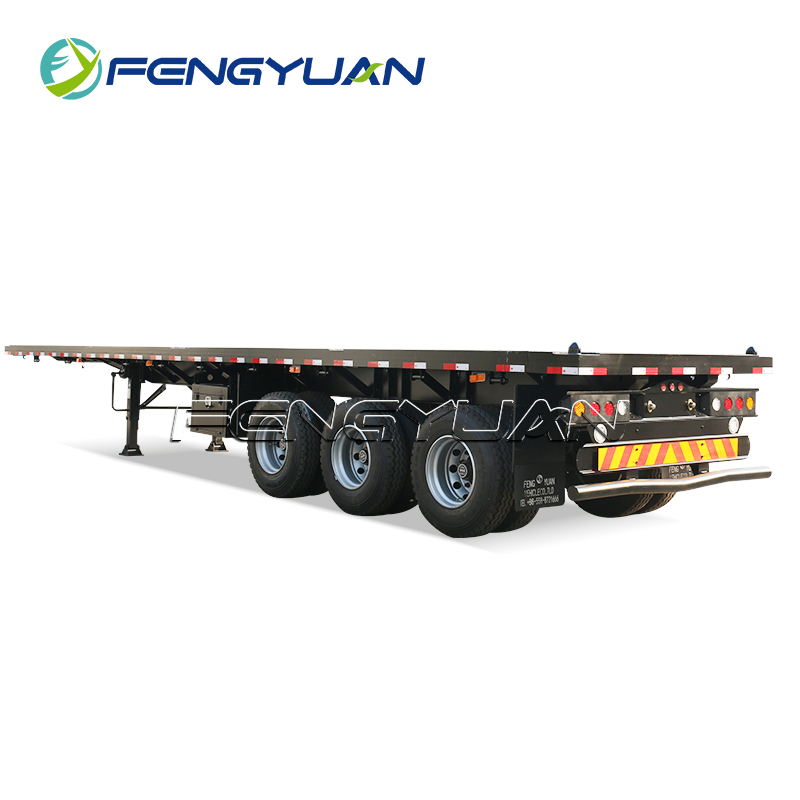 40 Ft flatbed semi trailer