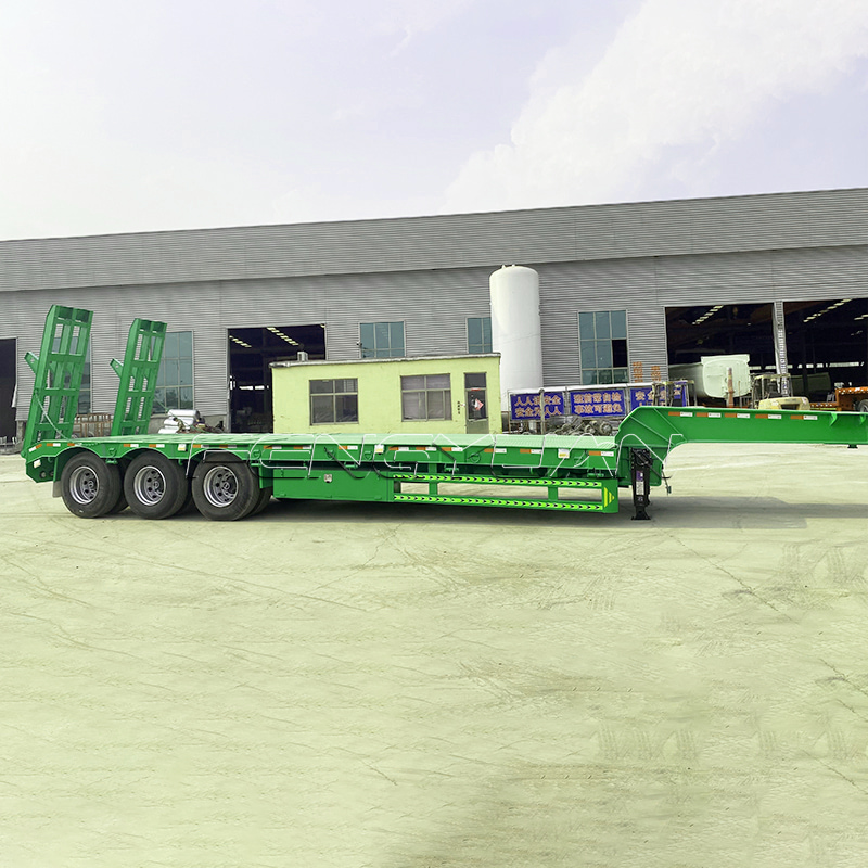 Lowboy Semi Trailer