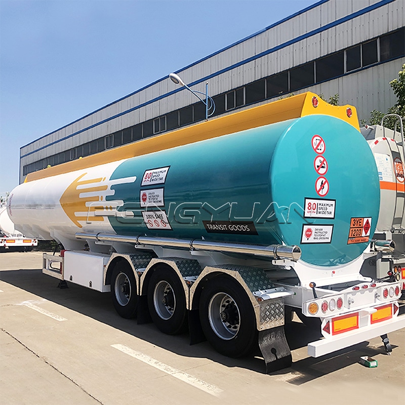 Diesel Fuel Tanker Semi Trailer